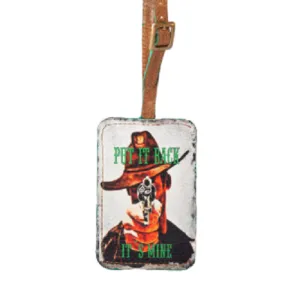 Phunky Horse Luggage Tag "Put it back"