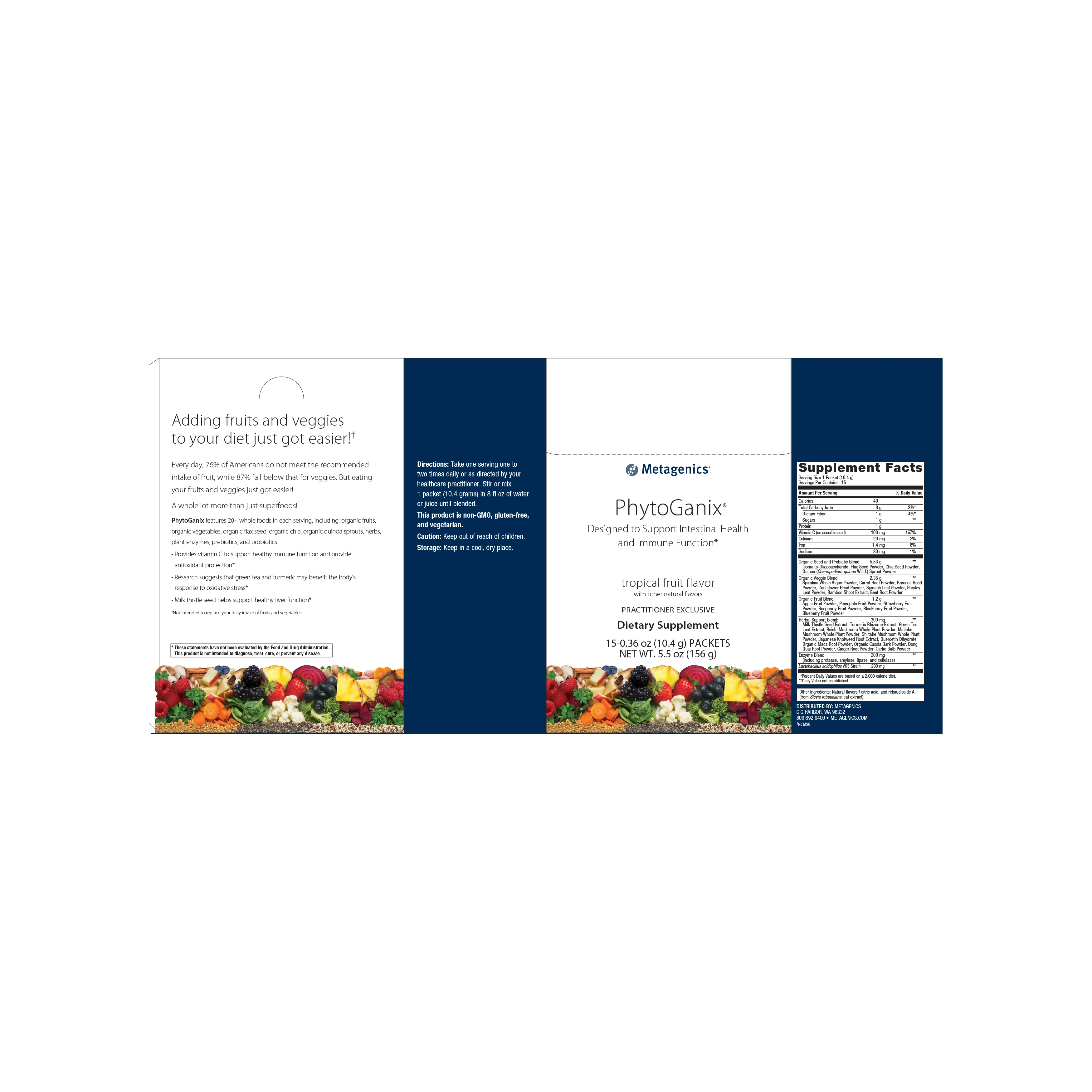 PhytoGanix® <br>Designed to Support Intestinal Health and Immune Function*