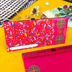 Pink Flora Envelopes
