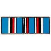 PINS- RIBB, AMERICAN CAMP. (MED) (7/8")
