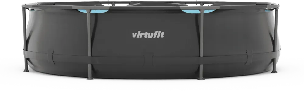 Piscina VirtuFit rotunda  244 cm diametru cu sistem filtrare inclus si cadru metalic