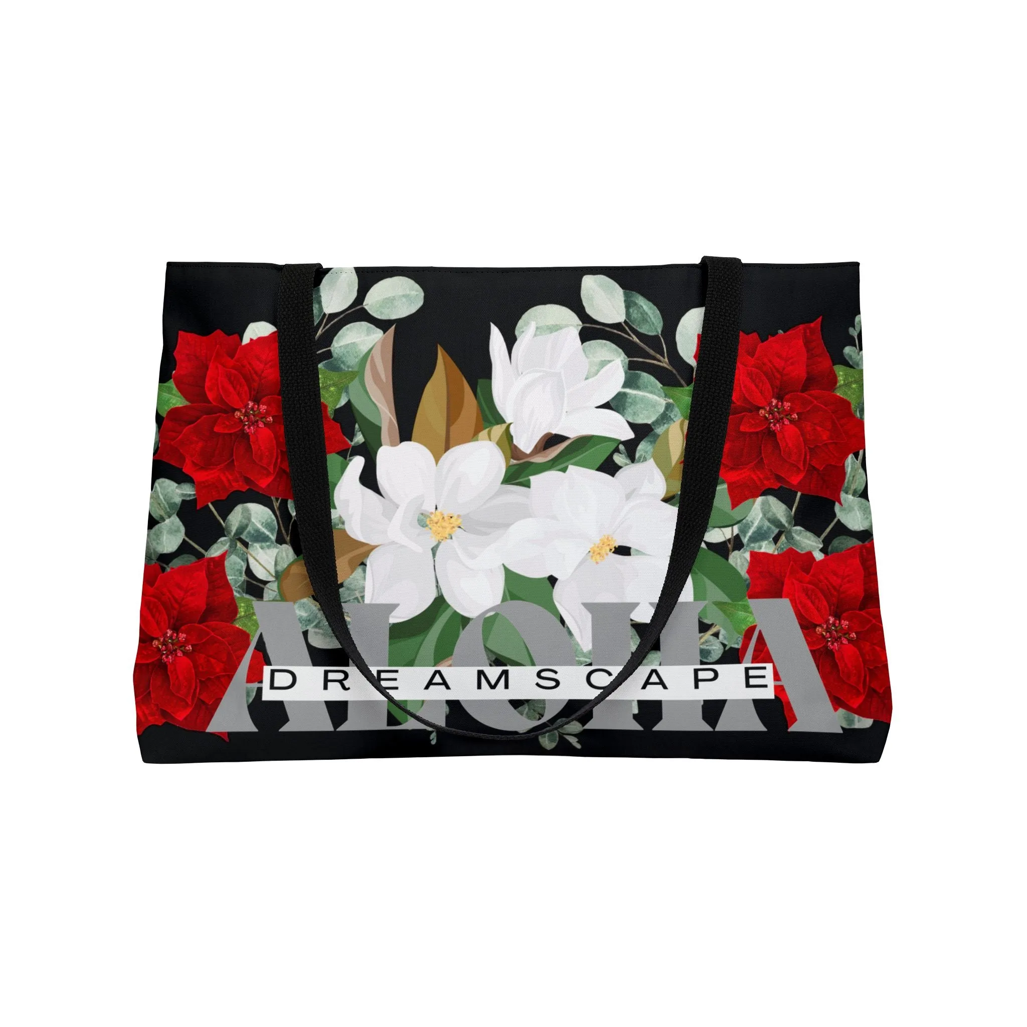 Pointsettia-Weekender Tote Bag