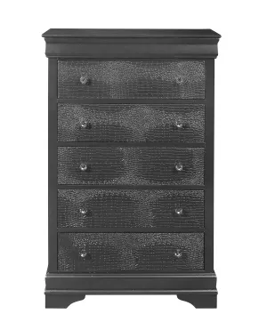 Pompei Metallic Grey Chest Metallic Grey