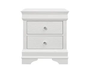 Pompei Metallic Nightstand