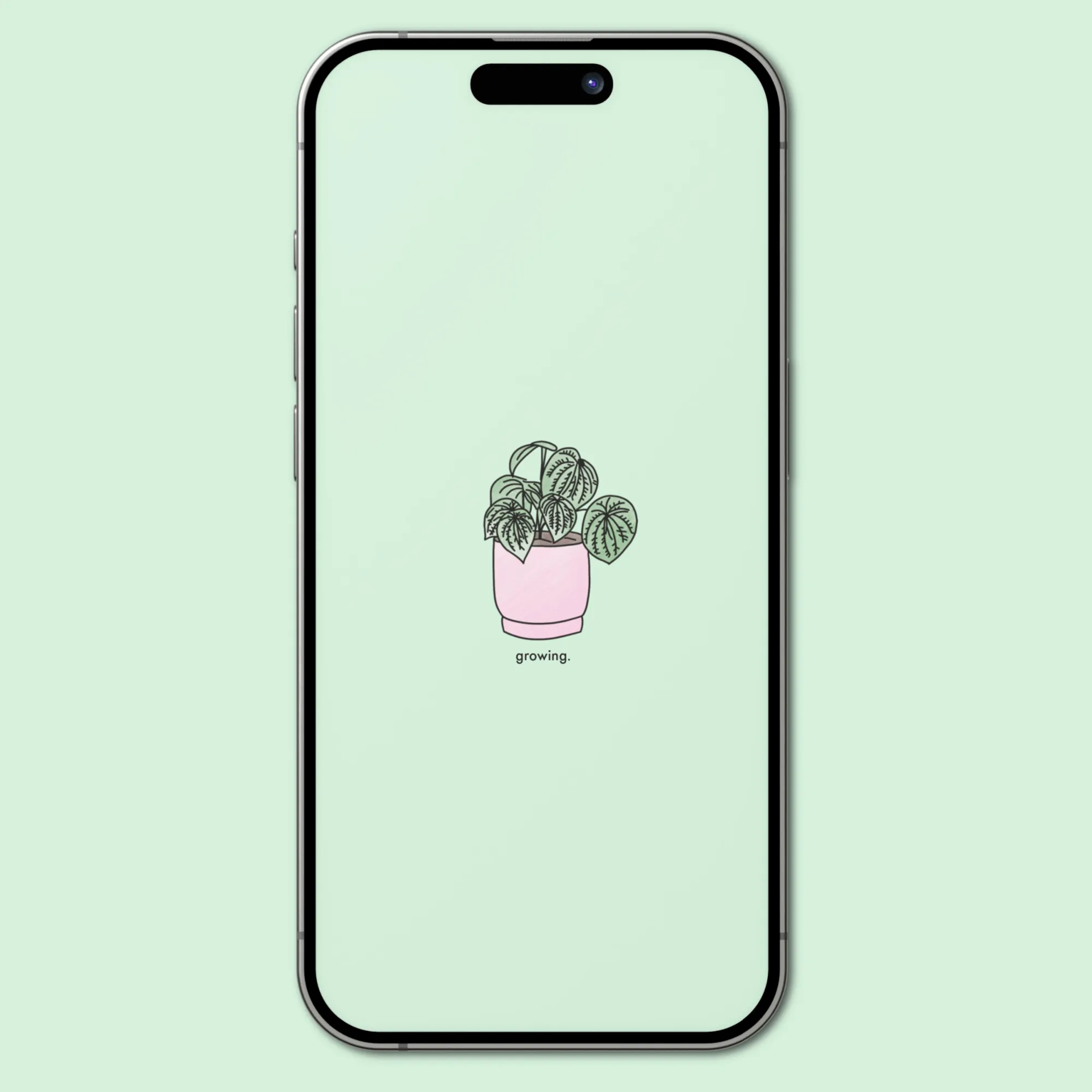 positive plants wallpaper pack.