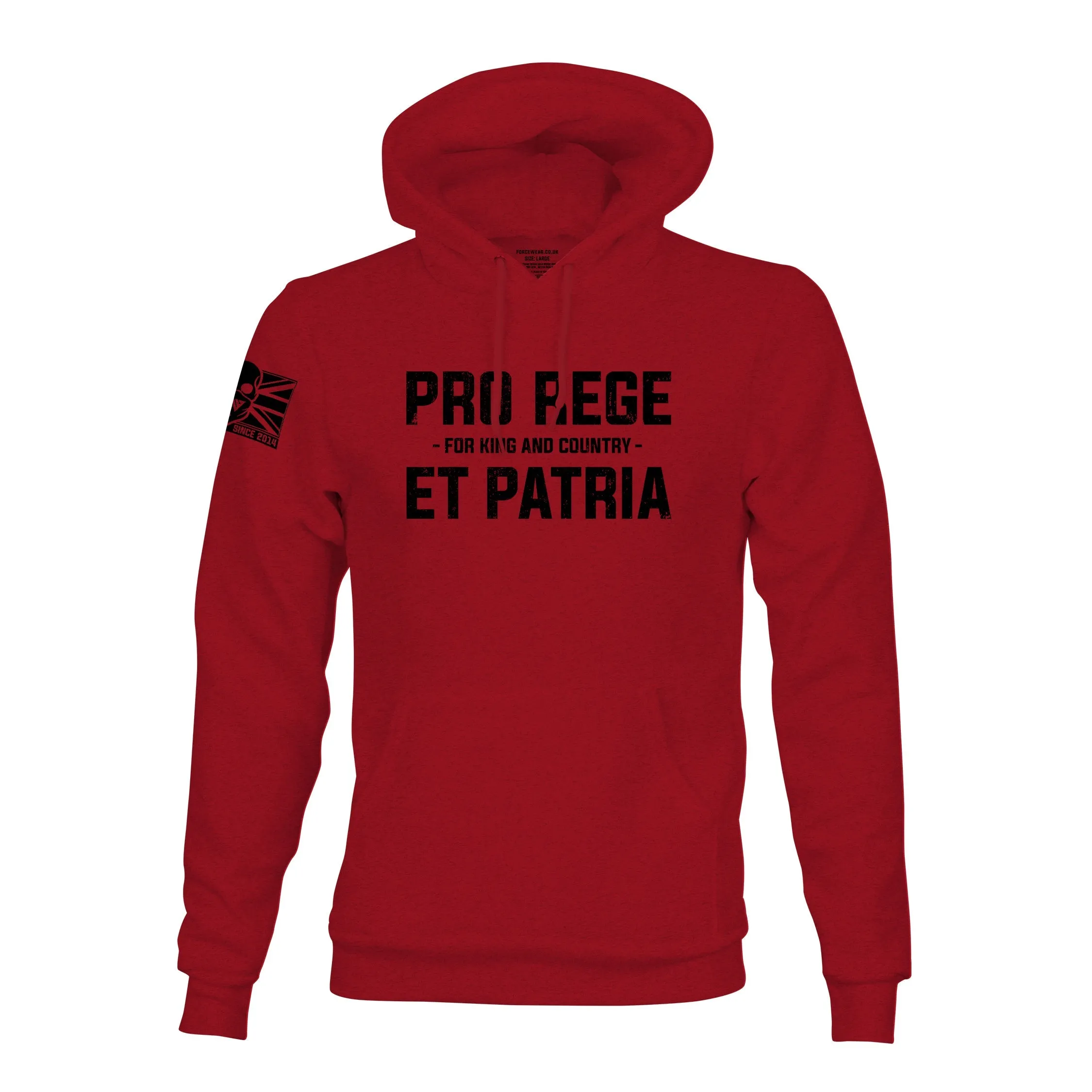 PRO REGE ET PATRIA (1ST THE QUEEN'S DRAGOON GUARDS) HOODIE