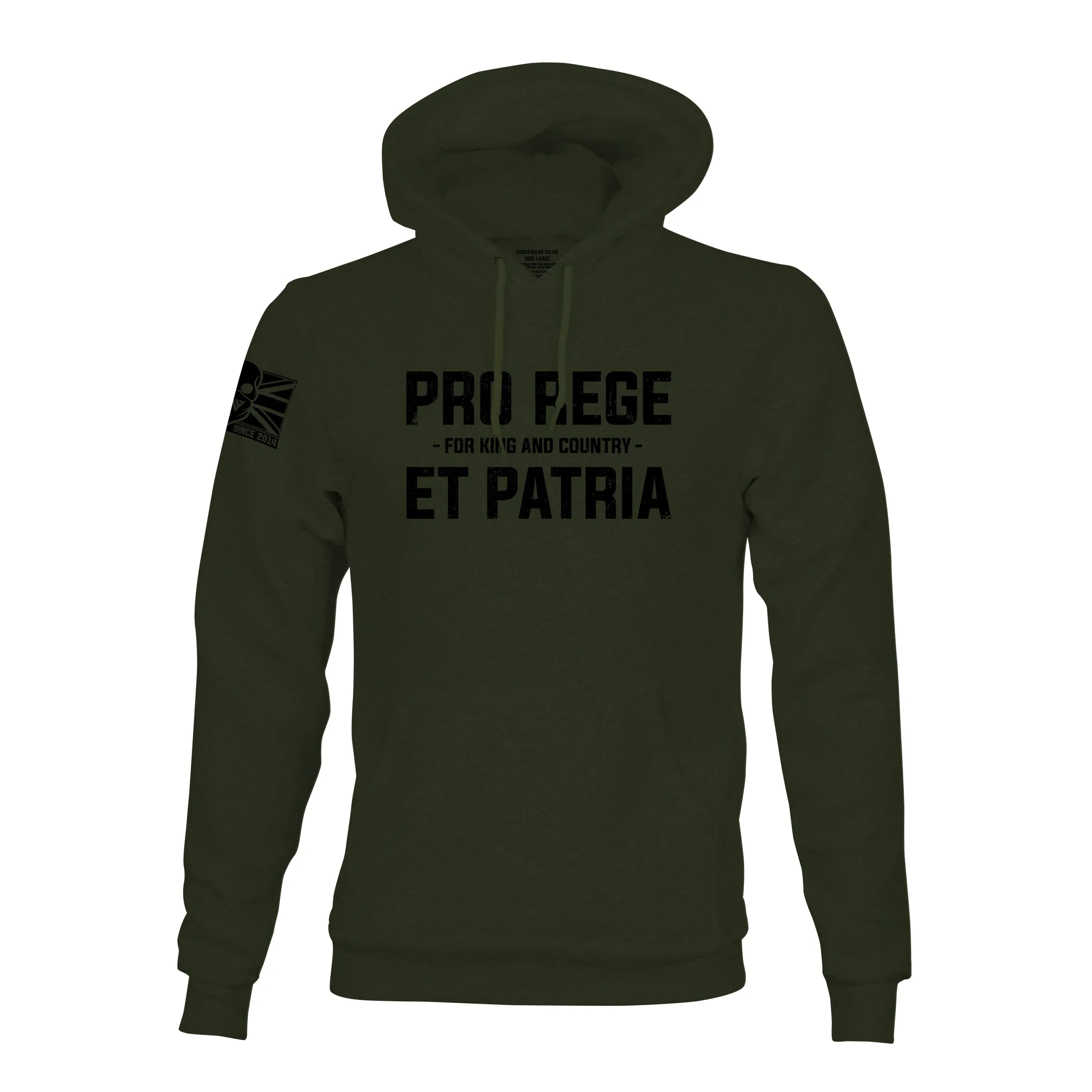 PRO REGE ET PATRIA (1ST THE QUEEN'S DRAGOON GUARDS) HOODIE