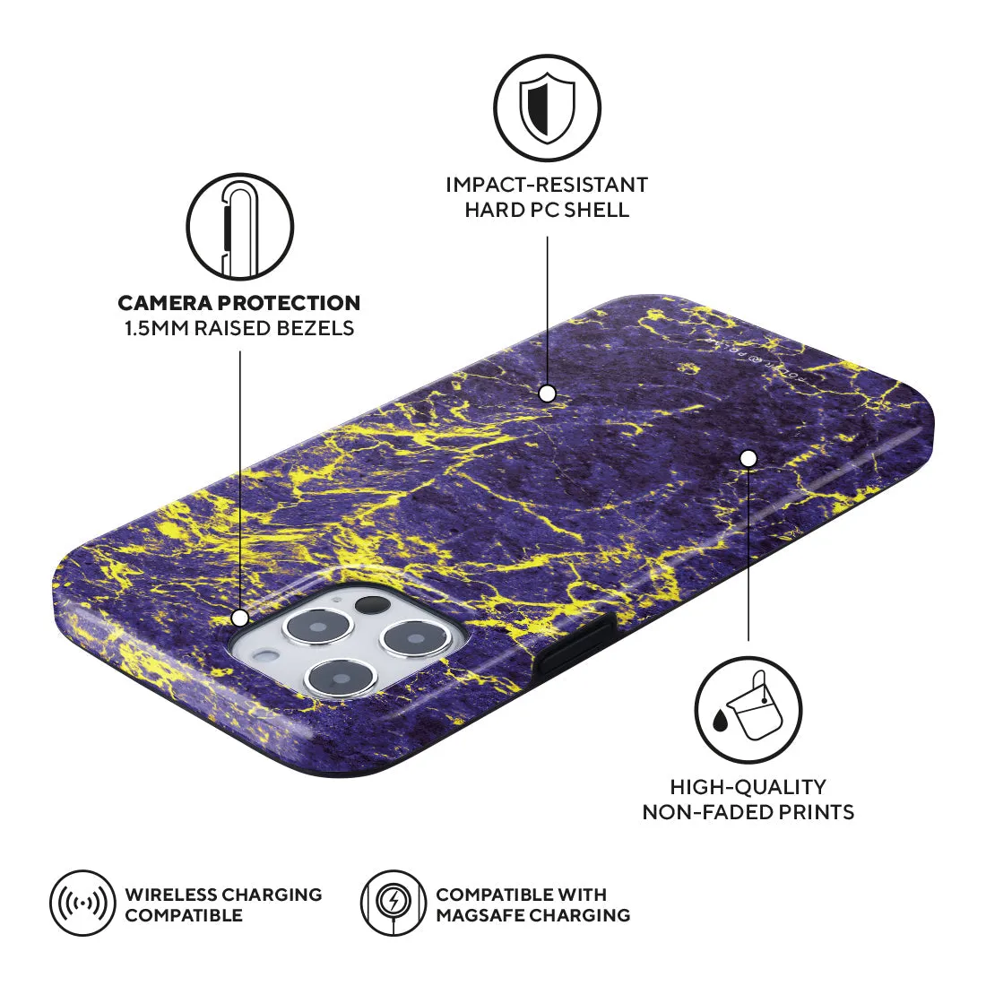 Purple Night - iPhone 12 Pro Max Case