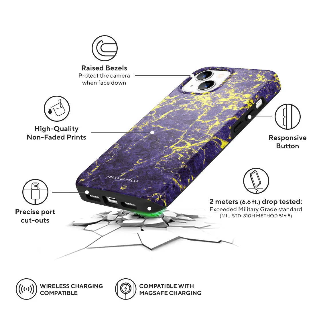Purple Night - iPhone 13 Case