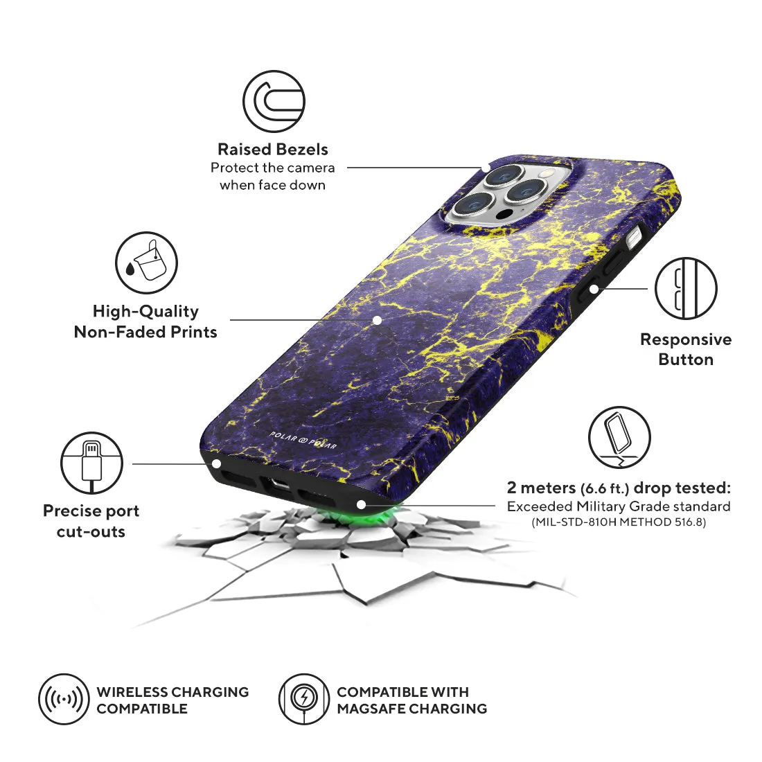 Purple Night - iPhone 13 Pro Max Case