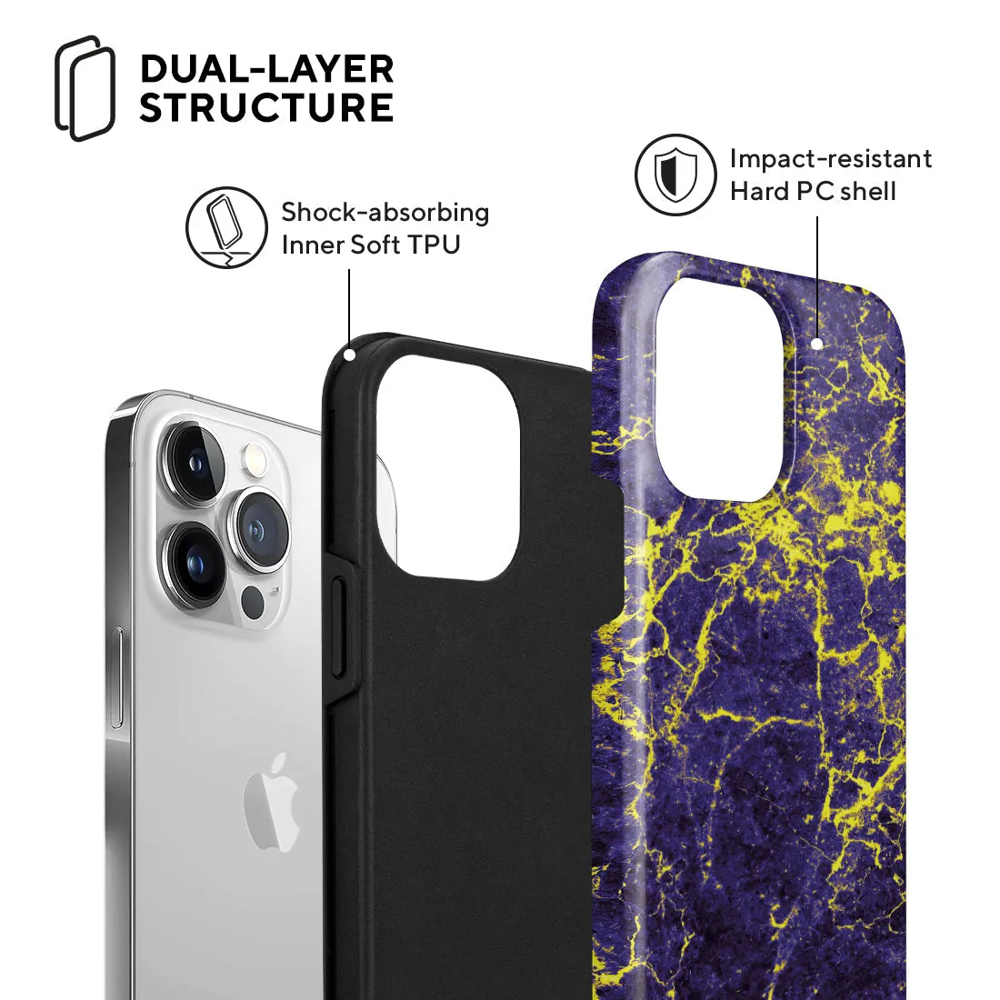 Purple Night - iPhone 13 Pro Max Case