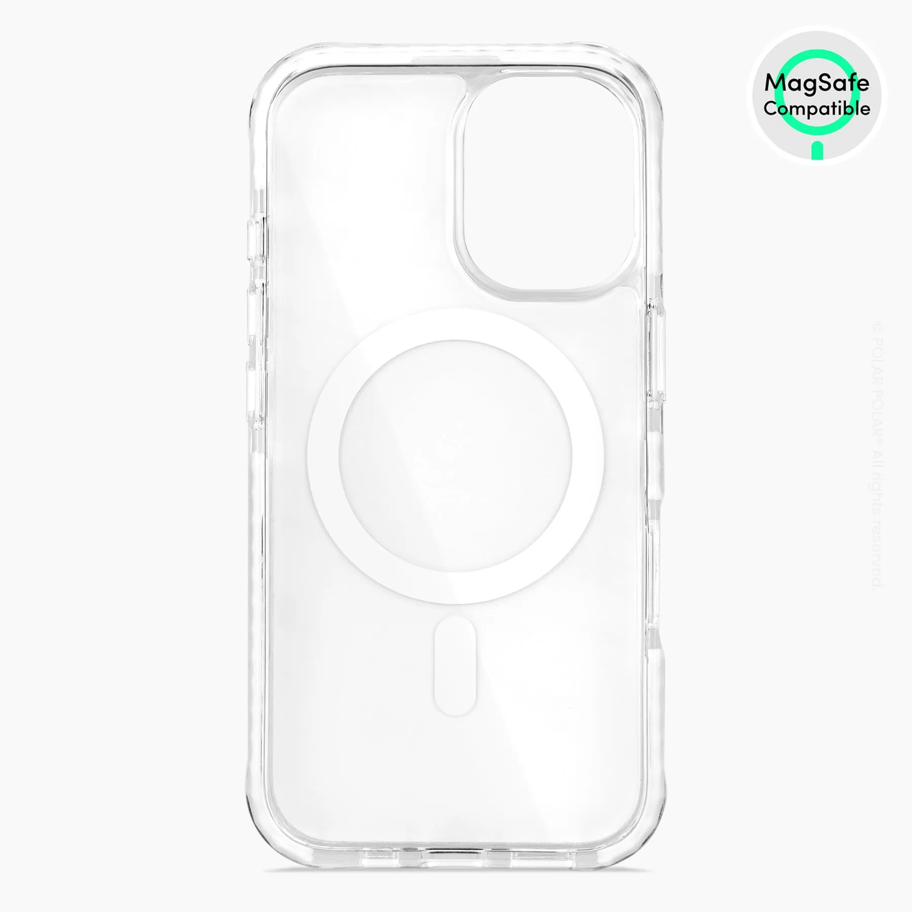 Purple Night - iPhone 16 Clear Bumper MagSafe Case