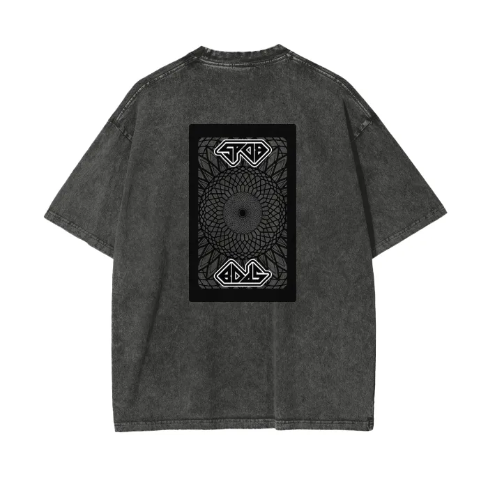 "Big Jesus" Oversized Snow Wash T-Shirt