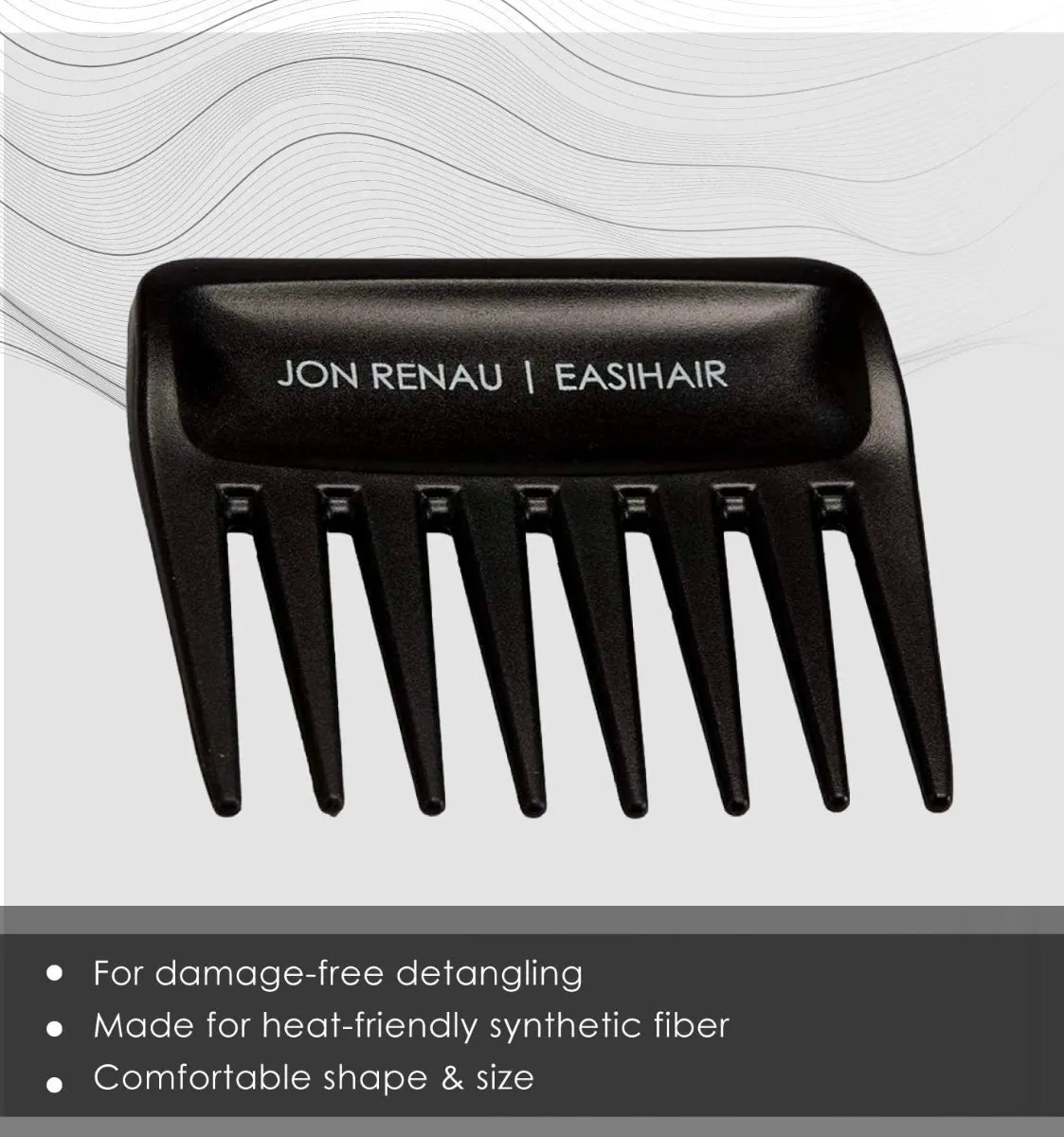 "Professional wig comb"