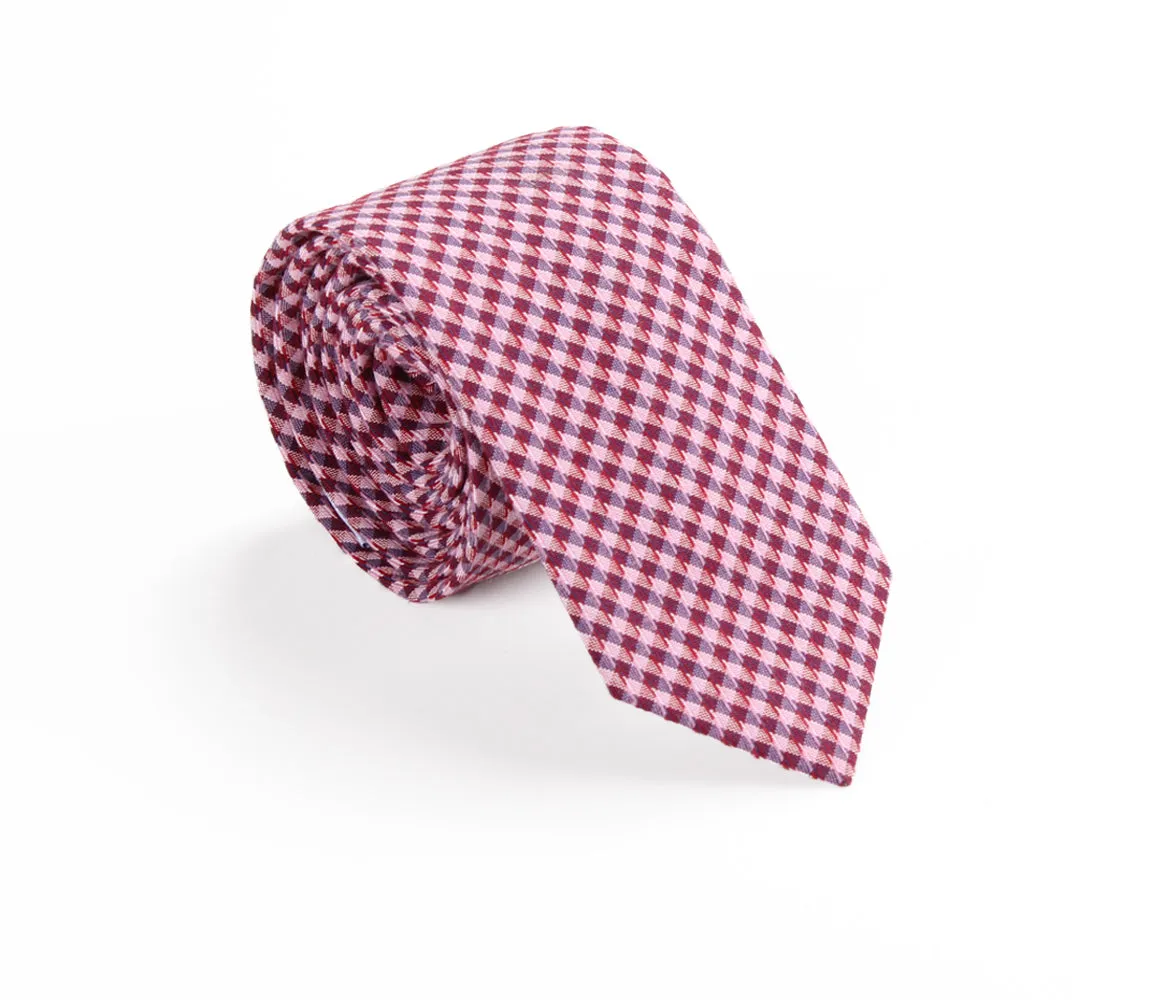 Red Gingham Tie