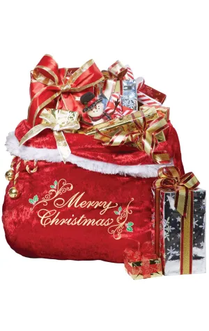 Red Santa Claus Sack Accessory