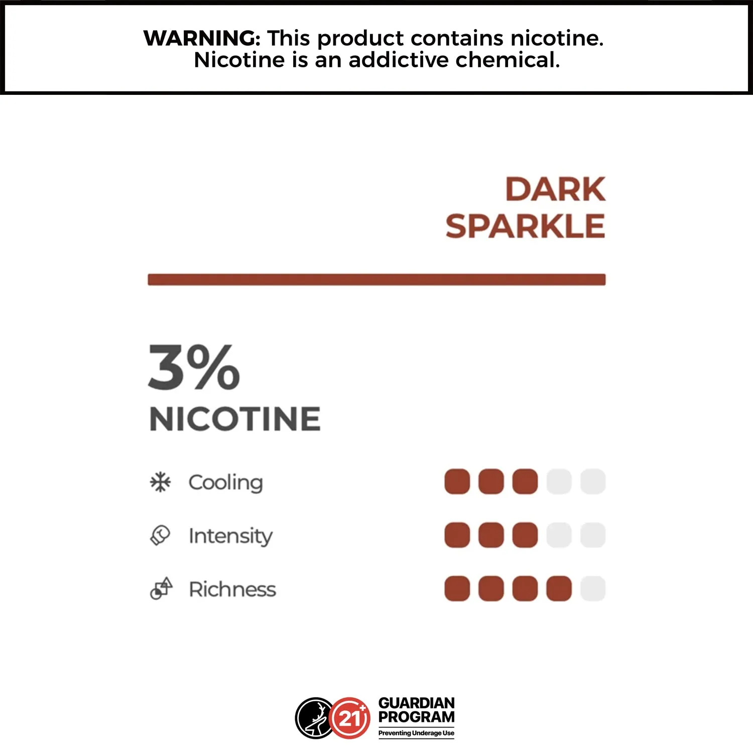 RELX Pods: Dark Sparkle
