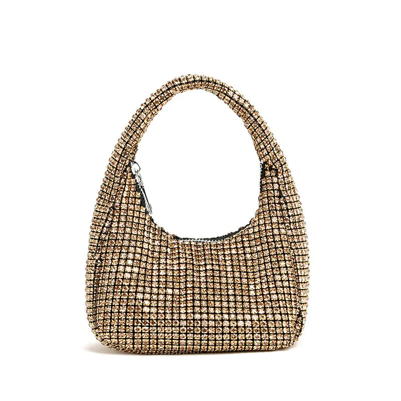 Rhinestone Underarm Bag