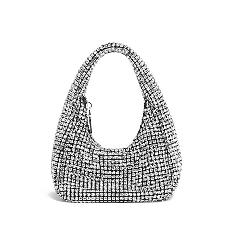 Rhinestone Underarm Bag