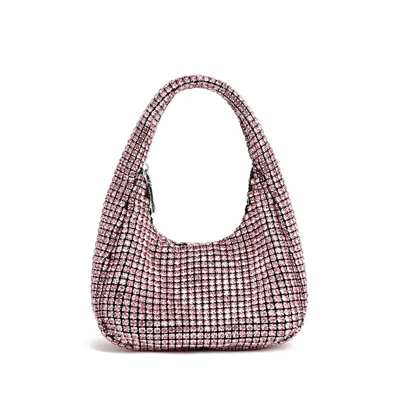 Rhinestone Underarm Bag