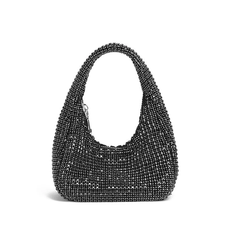 Rhinestone Underarm Bag