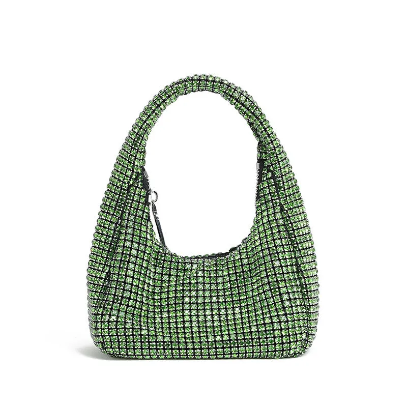 Rhinestone Underarm Bag