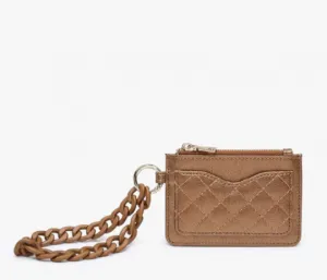Rhodes Vegan Quilted Wallet Bangle