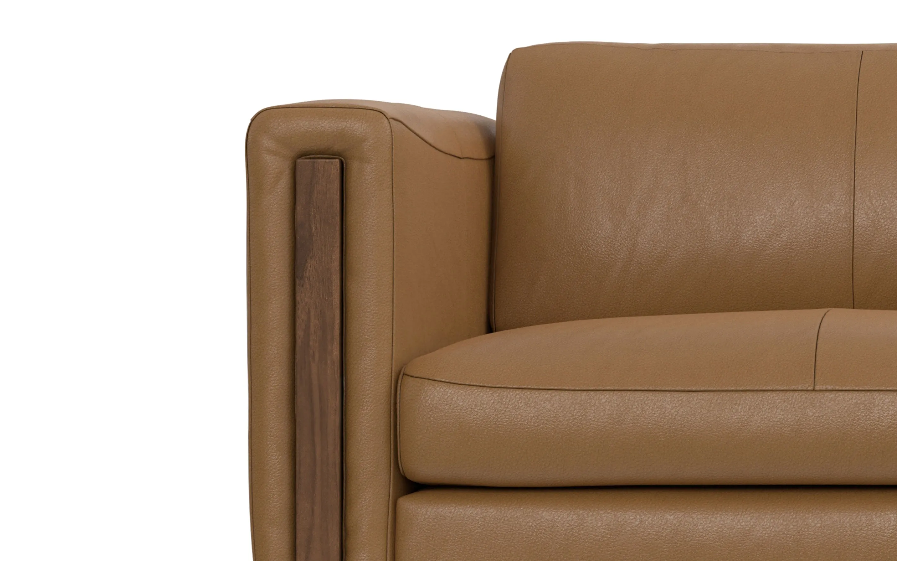 Richard 83 inch Sofa in Genuine Leather
