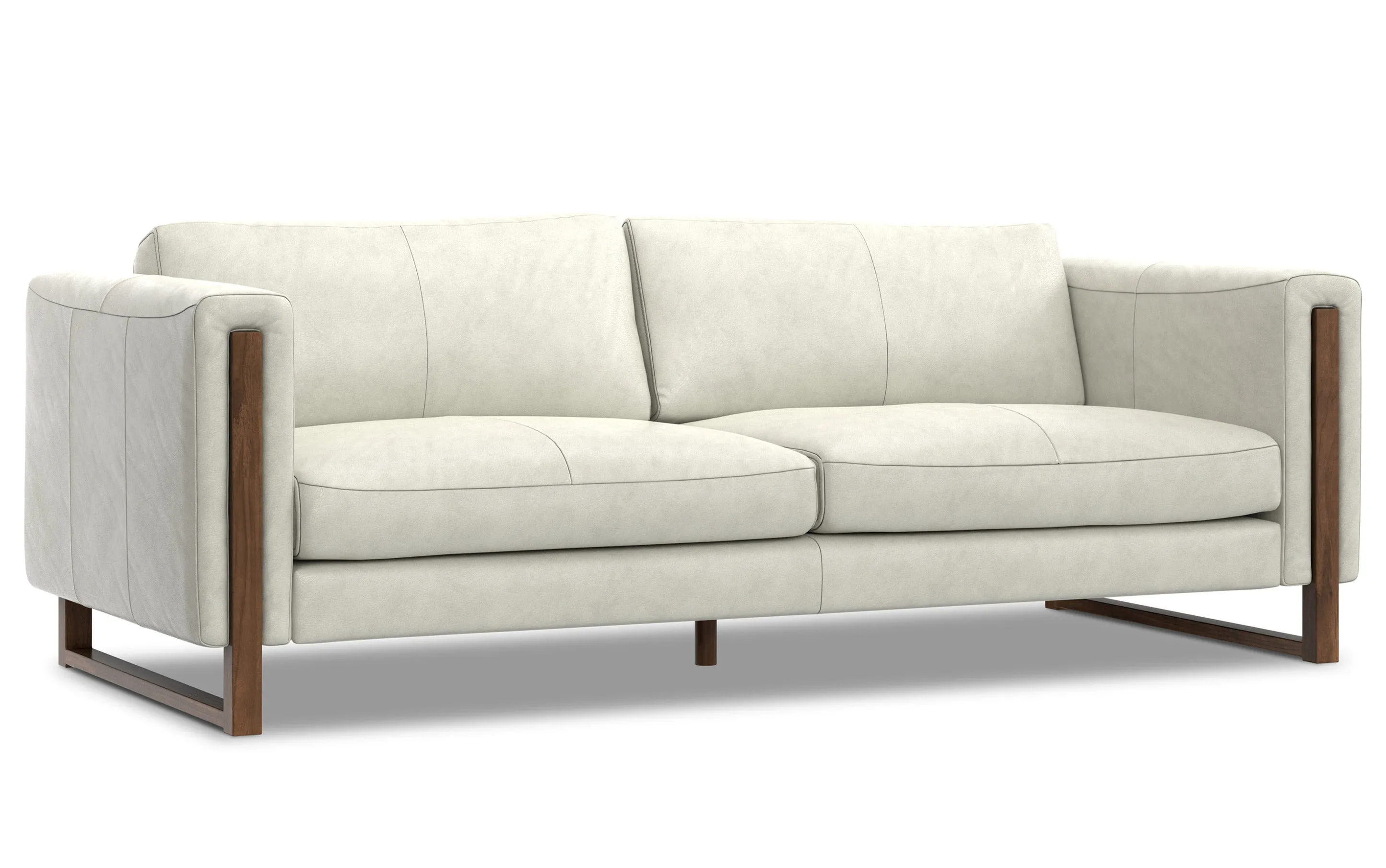 Richard 83 inch Sofa in Genuine Leather