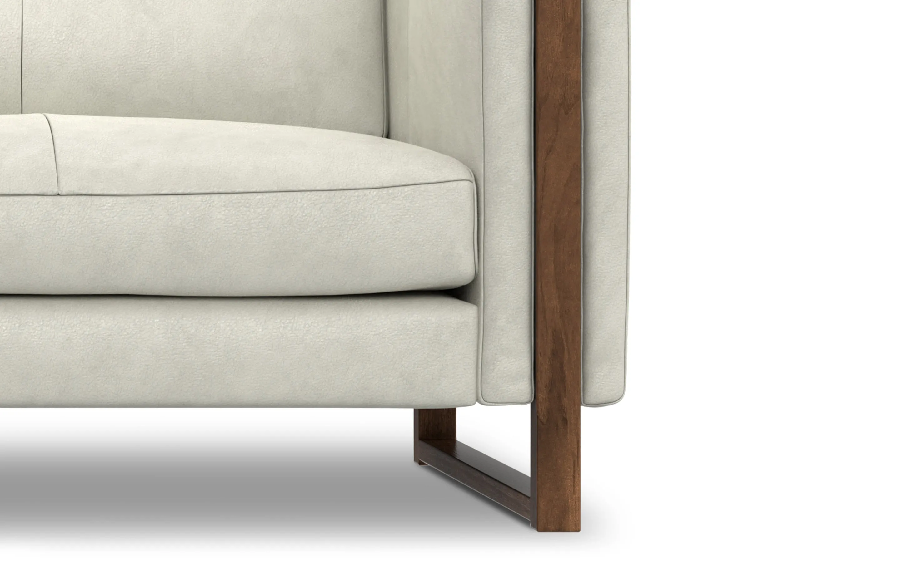 Richard 83 inch Sofa in Genuine Leather