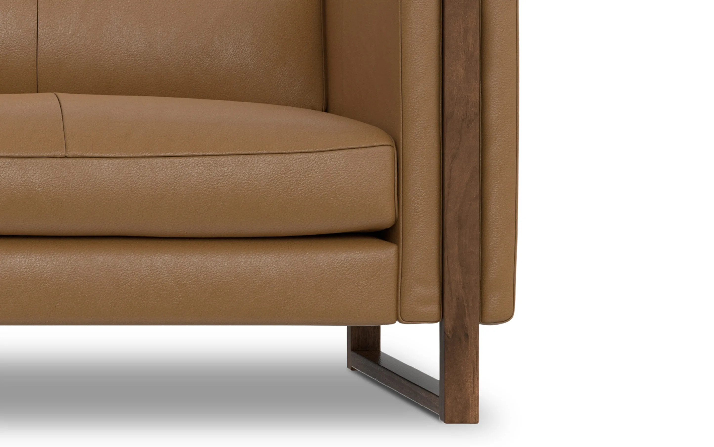Richard 83 inch Sofa in Genuine Leather