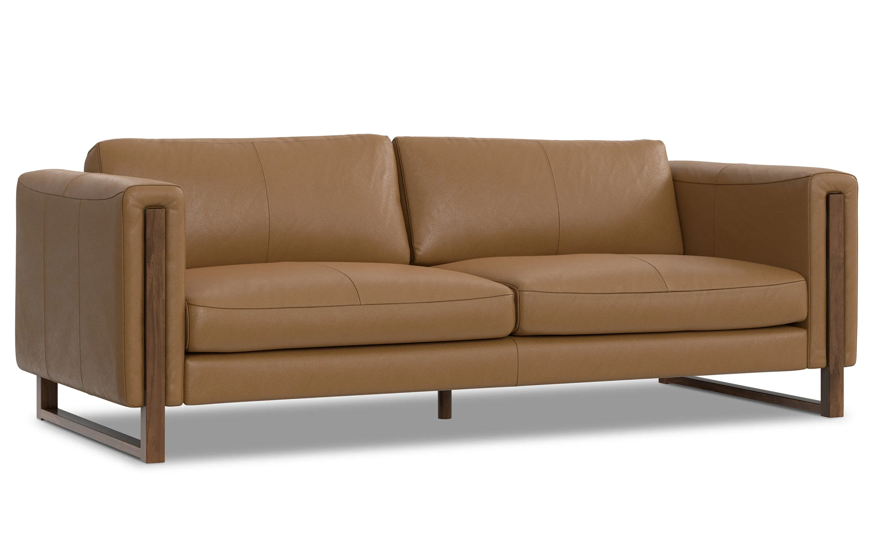 Richard 83 inch Sofa in Genuine Leather