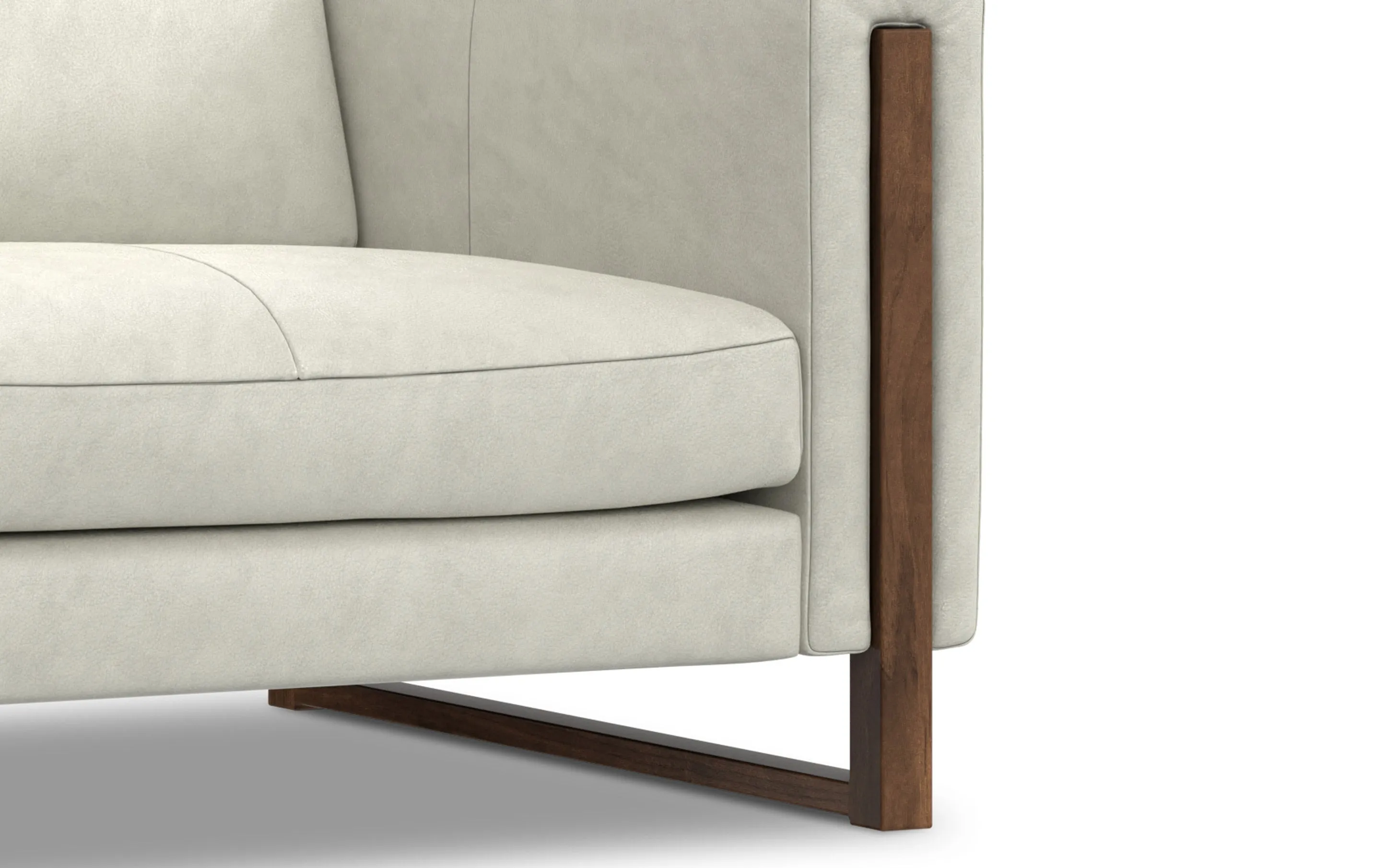 Richard 83 inch Sofa in Genuine Leather