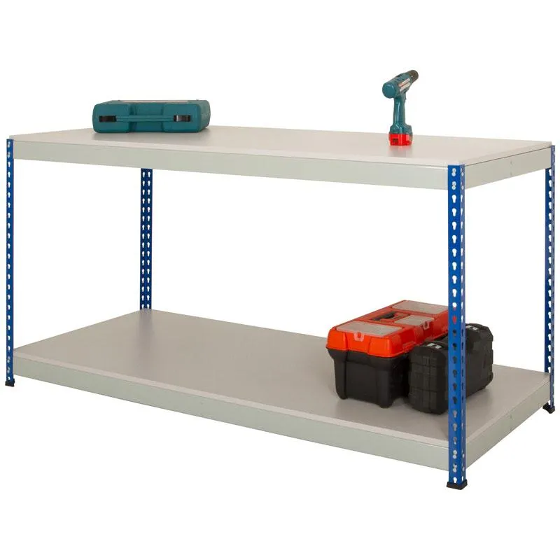 Rivet Workbench with Full Undershelf