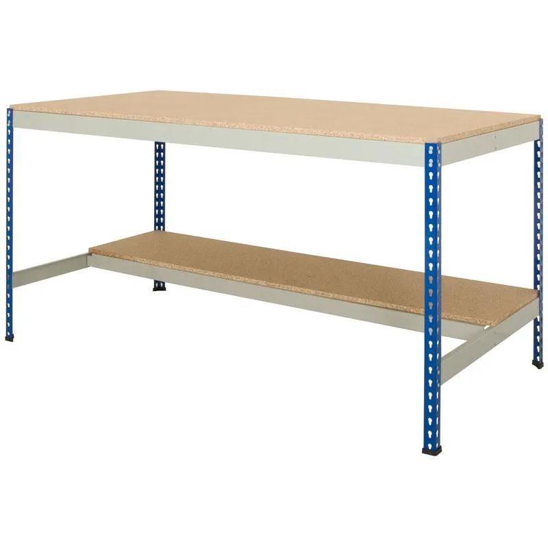 Rivet Workbench with Full Undershelf