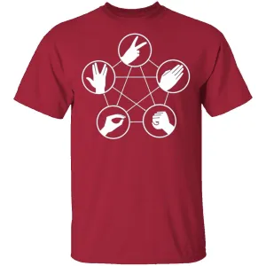 Rock Paper Scissors Lizard Spock T-Shirt