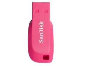 San Disk Cruzer Blade Memoria Usb , 16 Gb, Usb 2.0 ,Sdcz50 C 016 G B35 Pe, Rosa