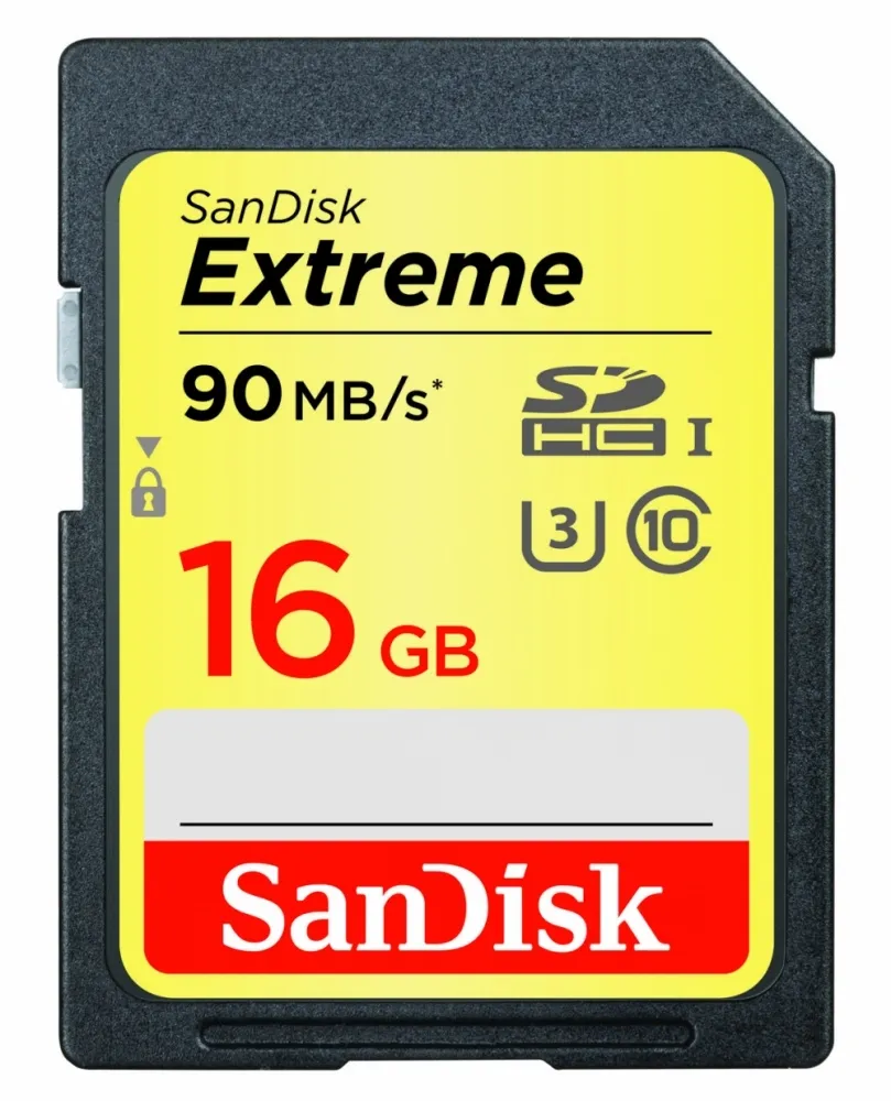 San Disk Extreme Memoria Flash,16 Gb Sdhc Uhs I U3 Clase 10 Sdsdxne 016 G Gncin