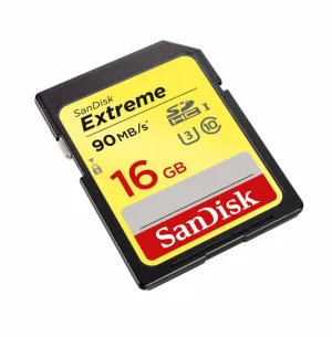 San Disk Extreme Memoria Flash,16 Gb Sdhc Uhs I U3 Clase 10 Sdsdxne 016 G Gncin