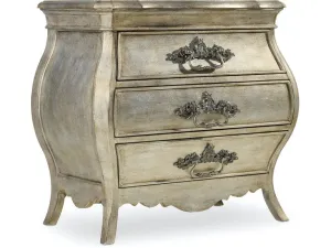 SANCTUARY 3 DRAWER NIGHTSTAND