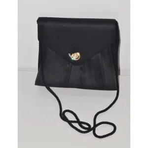 Satin Jeweled Evening Purse By Delill