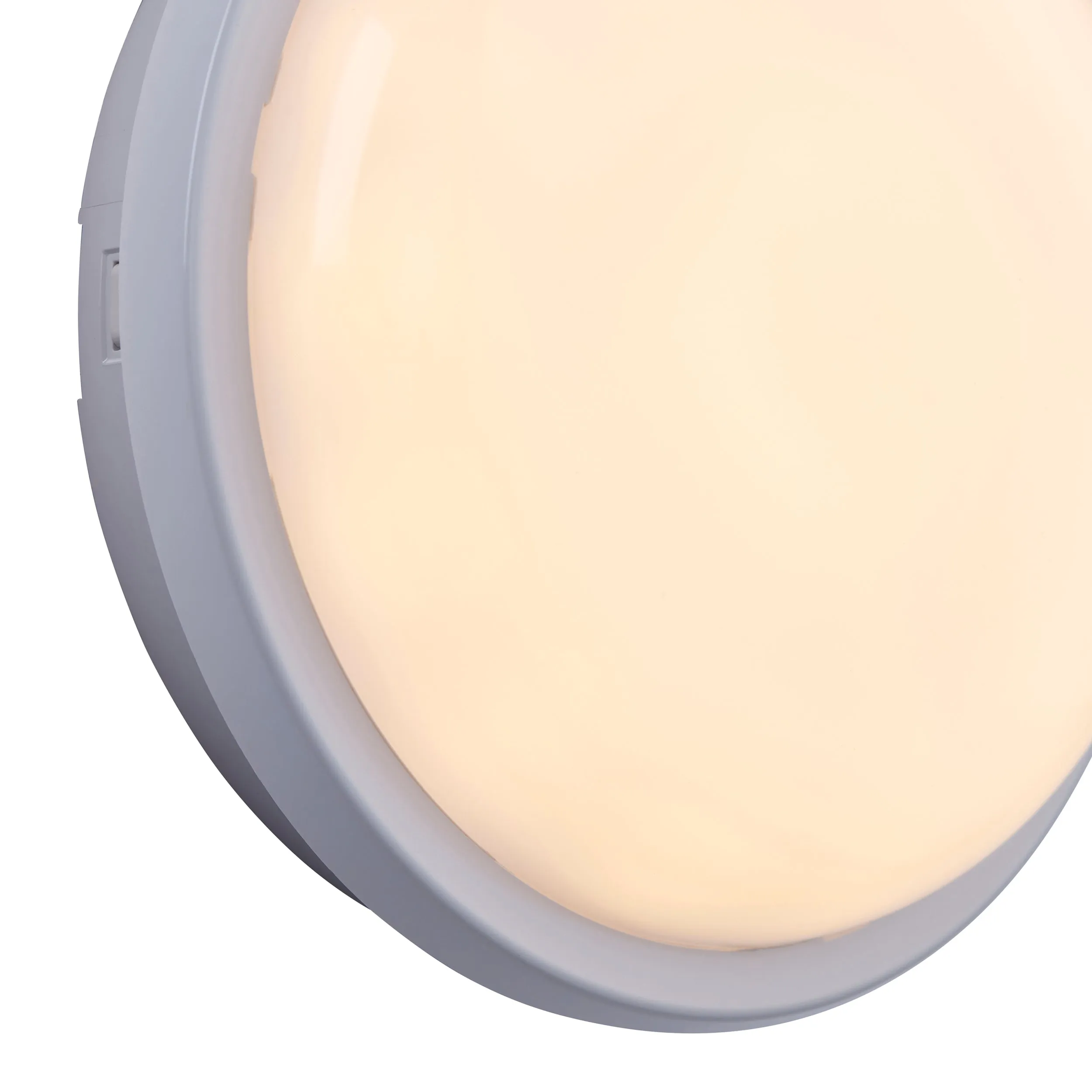 Saxby 108745 Rond Plus CCT IP65 15W Opal & gloss white pc 15W LED module (SMD 2835  CCT) CCT