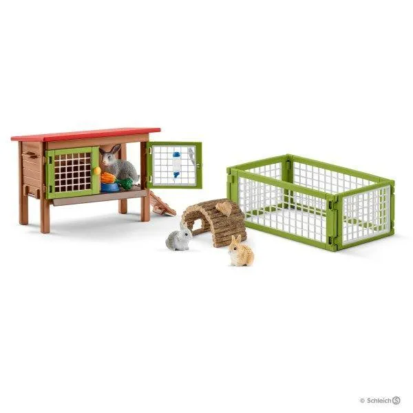 Schleich Farm World: Rabbit Hutch