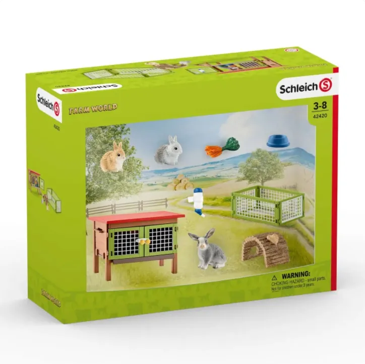 Schleich Farm World: Rabbit Hutch