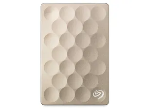 Seagate Backup Plus Disco Duro Externo Ultra Slim 2.5 1 Tb, Usb 3.0, Oro