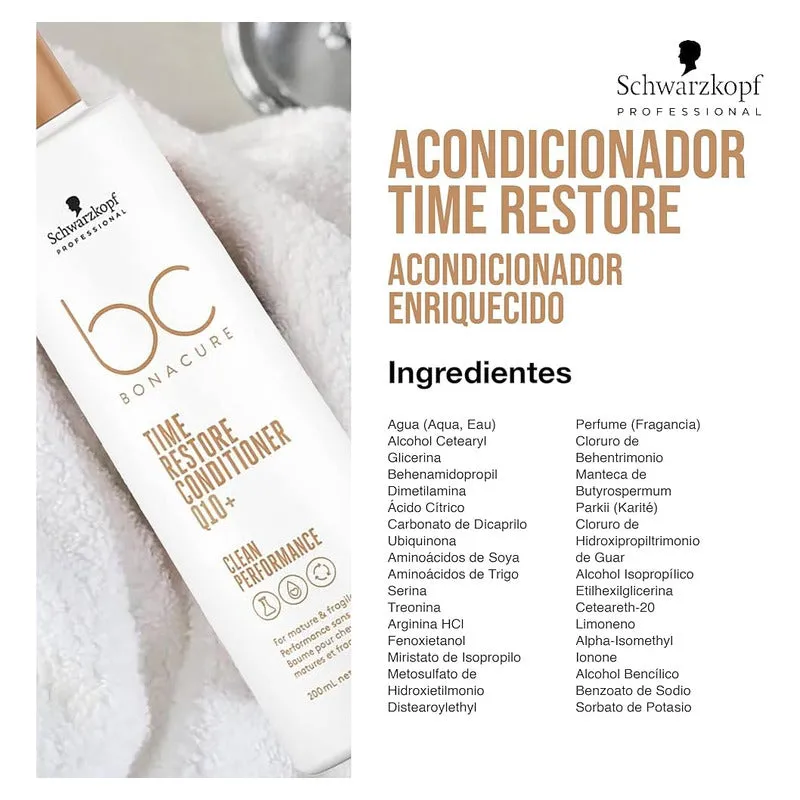 Shampoo 1lt Y Mascara Arcilla Schwarzkopf Restore Q10