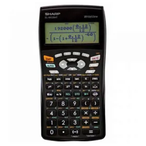 SHARP CALCULATOR EL-W535HTB SCIENTIFIC