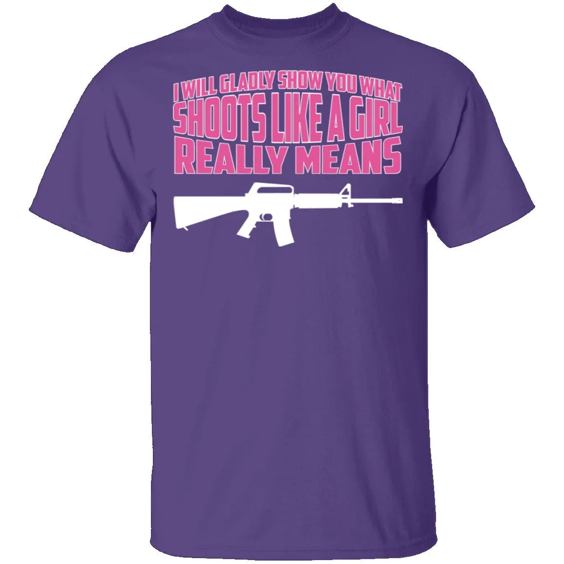 Shoot Like a Girl T-Shirt