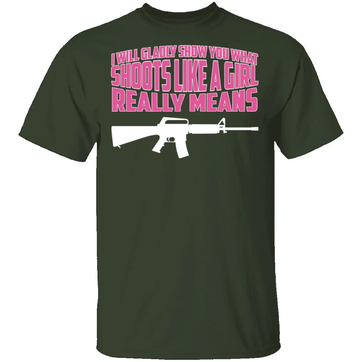 Shoot Like a Girl T-Shirt
