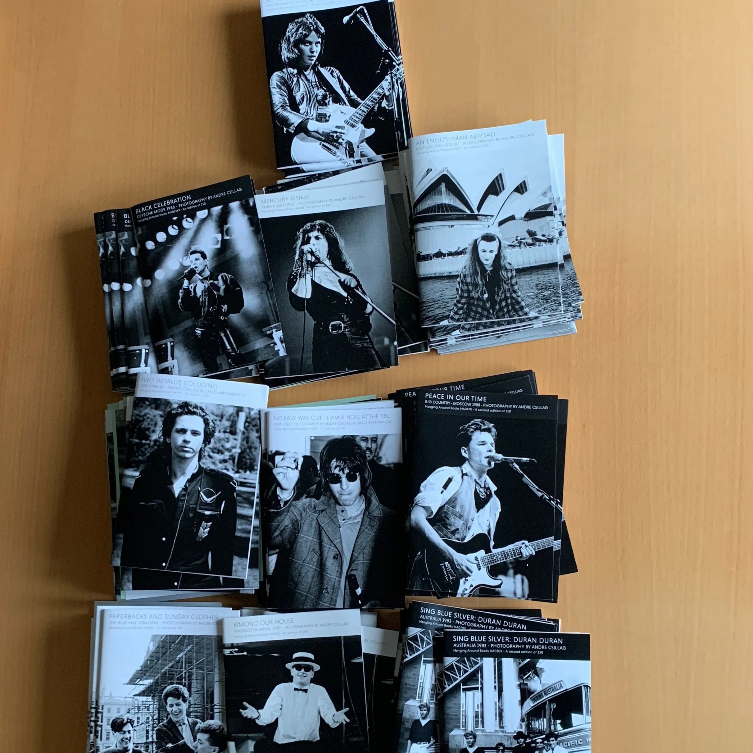 SIGNED COPIES - PEACE IN OUR TIME : BIG COUNTRY - MOSCOW 1988